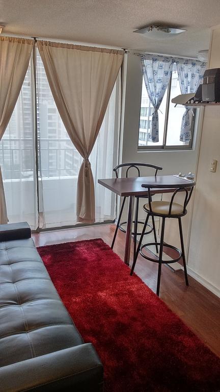 圣地亚哥Departamento Paseo Bulnes Metro La Moneda公寓 客房 照片