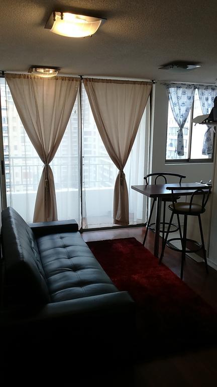 圣地亚哥Departamento Paseo Bulnes Metro La Moneda公寓 客房 照片