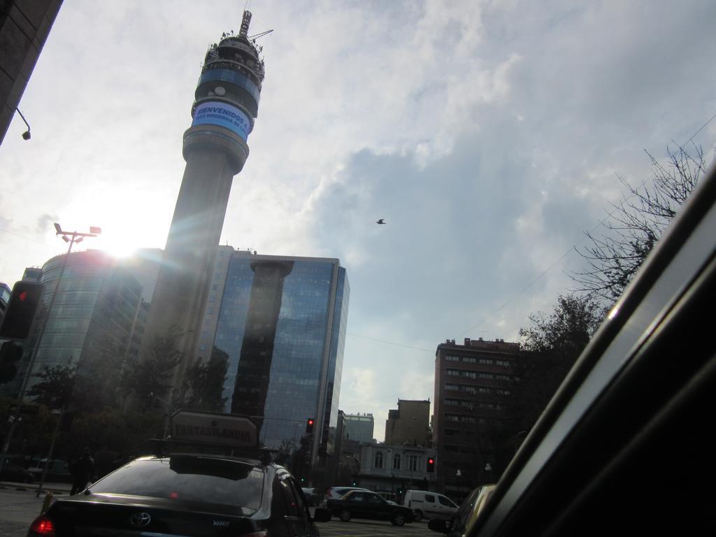 圣地亚哥Departamento Paseo Bulnes Metro La Moneda公寓 外观 照片