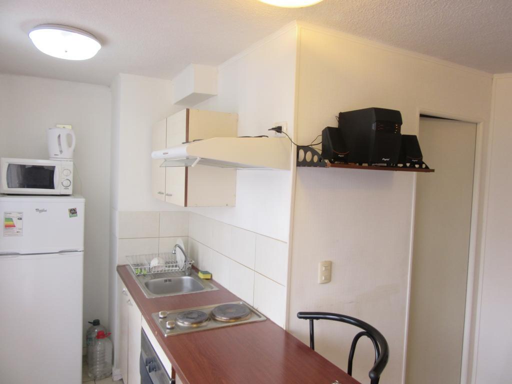 圣地亚哥Departamento Paseo Bulnes Metro La Moneda公寓 外观 照片