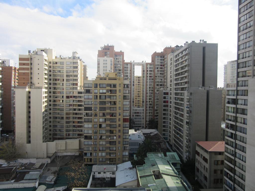 圣地亚哥Departamento Paseo Bulnes Metro La Moneda公寓 外观 照片
