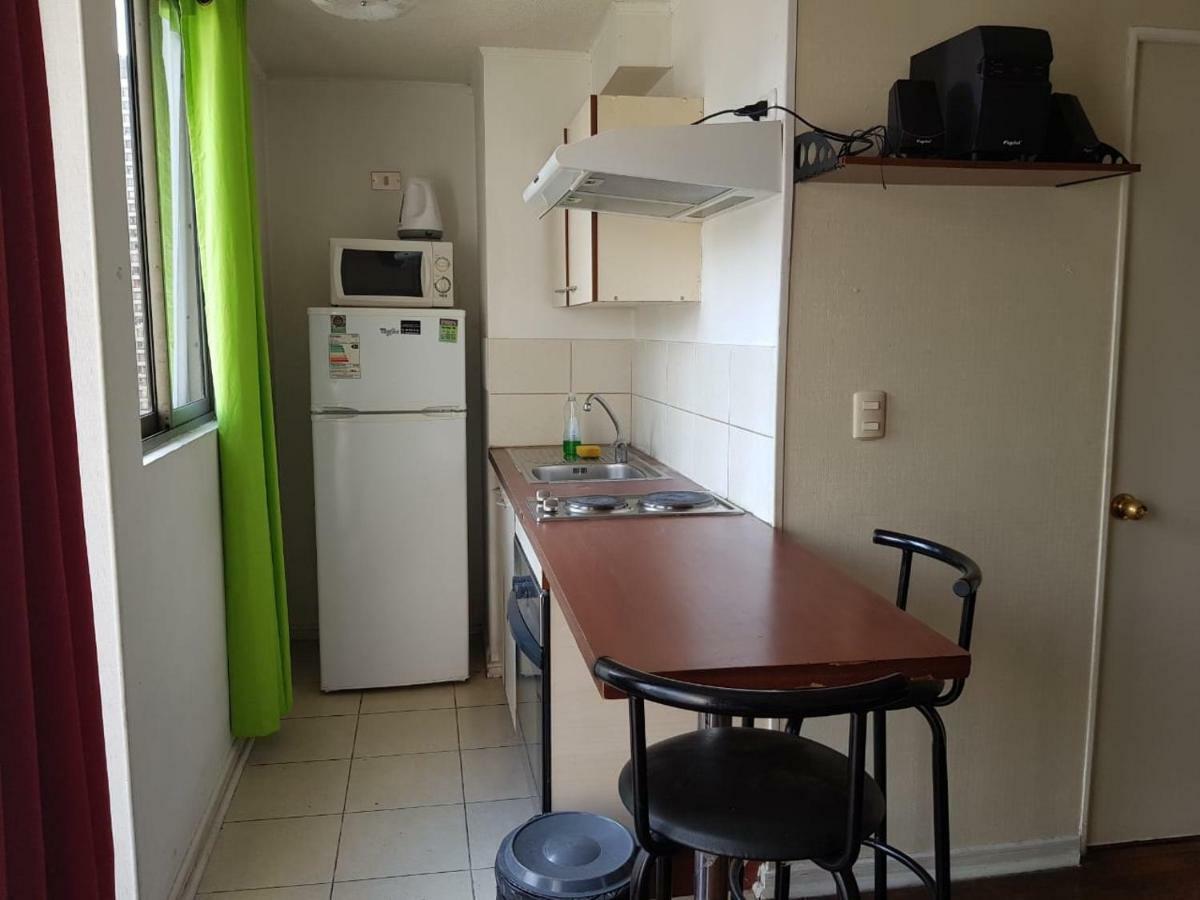 圣地亚哥Departamento Paseo Bulnes Metro La Moneda公寓 外观 照片